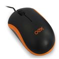 Mini Mouse Oex MS103 Com Fio Laranja