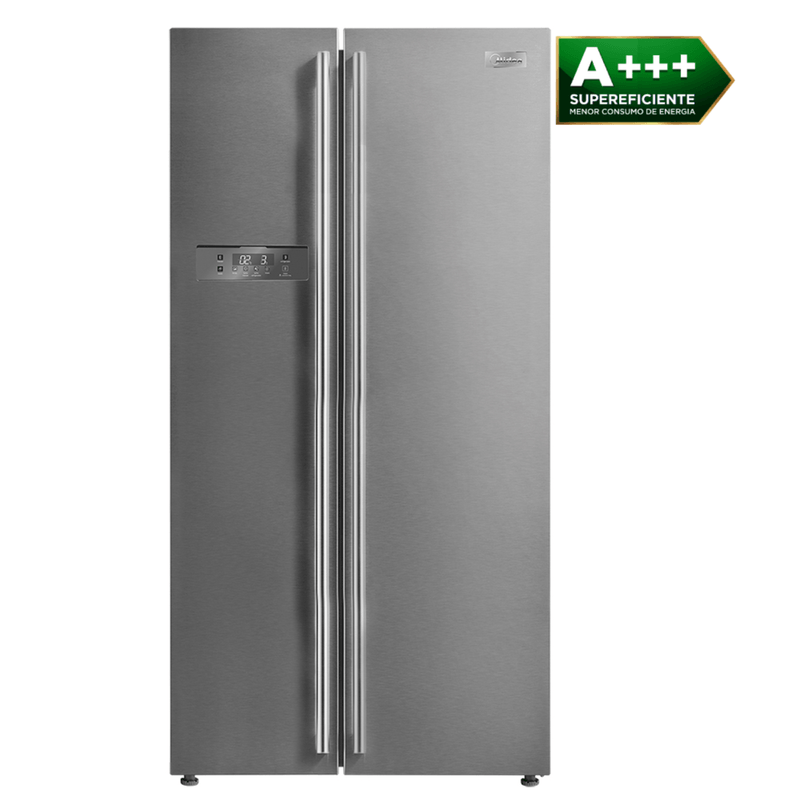 Geladeira/refrigerador 528 Litros 2 Portas Inox Side By Side - Midea - 220v - Md-rs587fga042