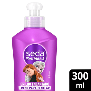 Creme p/ Pentear Seda Infantil Frozen Juntinhos Brilho Encantado 300ml