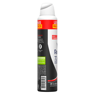 Desodorante Antitranspirante Aerossol Rexona Invisible 250ml