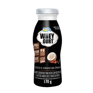 Iogurte Natural Gurt Whey Coco e Cravo 180g