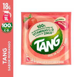 Refresco em Pó Tang Morango 18g