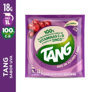 Refresco em Pó Tang Uva 18g
