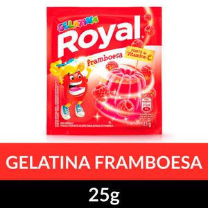 Gelatina em Pó Royal Framboesa 25g