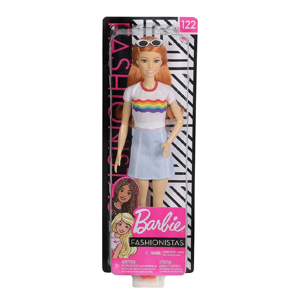 Boneca Barbie Mattel Fashionistas Fbr37 Gbarbosa