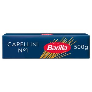 Massa Capellini  Barilla Grano Duro Caixa 500g