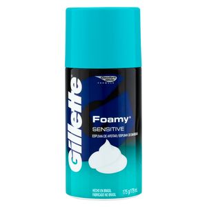 Espuma de Barbear Gillete Foamy Pele Sensível 175g