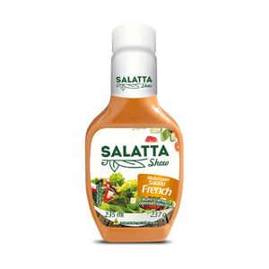 Molho p/ Salada Salatta Show French Bisnaga 235ml