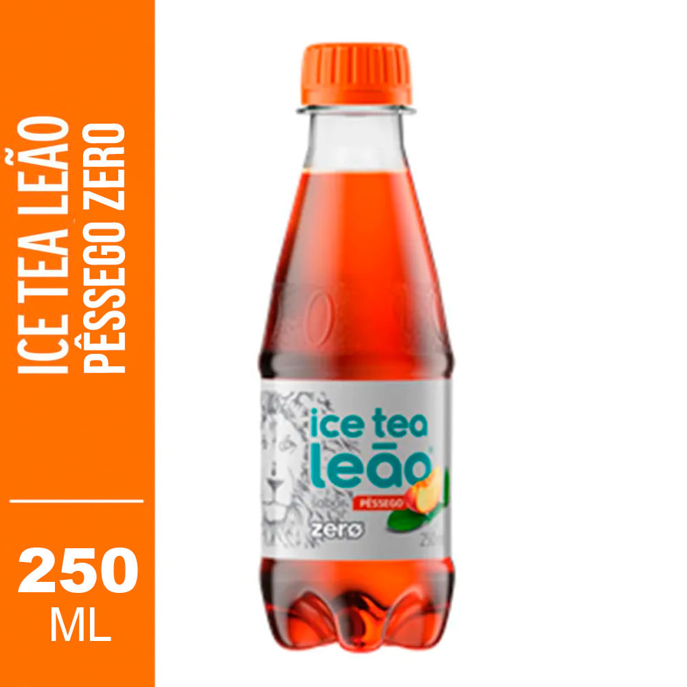 Chá Leão Ice Tea Pessego Zero Garrafa 250ml