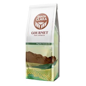Café em Pó Santa Clara Gourmet Torrado e Moído Região Vulcânica Pacote 250g