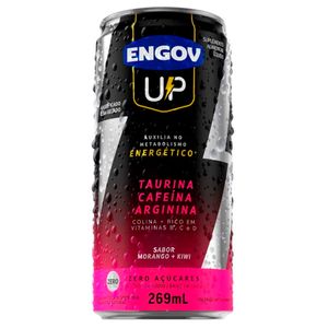 Energético Engov Up Morango e Kiwi Lata 269ml