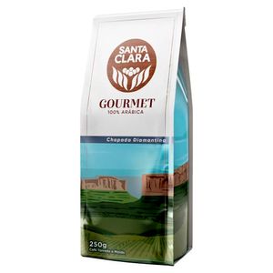 Café em Pó Santa Clara Gourmet Torrado e Moído Chapada Diamantina Pacote 250g