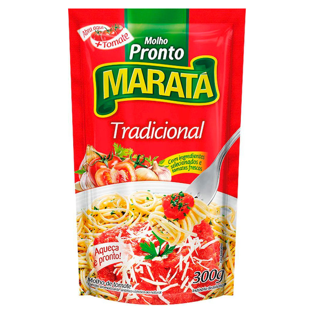 Molho de Tomate Maratá Tradicional 300g