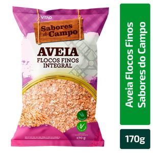 Aveia em Flocos Finos Vitao Sabores do Campo Integral 170g
