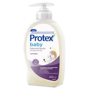Sabonete Líquido Protex da Cabeça aos Pés Lavanda Baby Frasco 400ml
