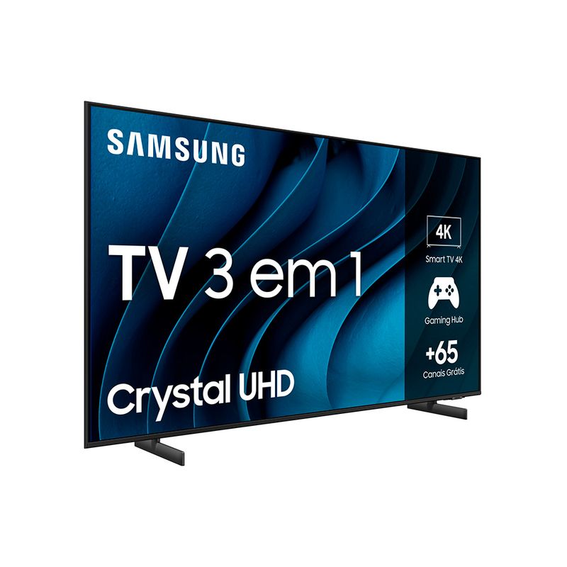 Samsung Crystal BU8000 de 43: uma smart TV para quem não tem vídeo game e  quer jogar sem gastar muito