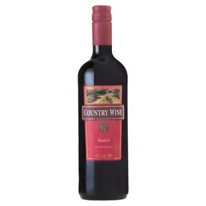 Vinho Nacional Country Wine Serra Gaúcha Tinto Suave 750ml