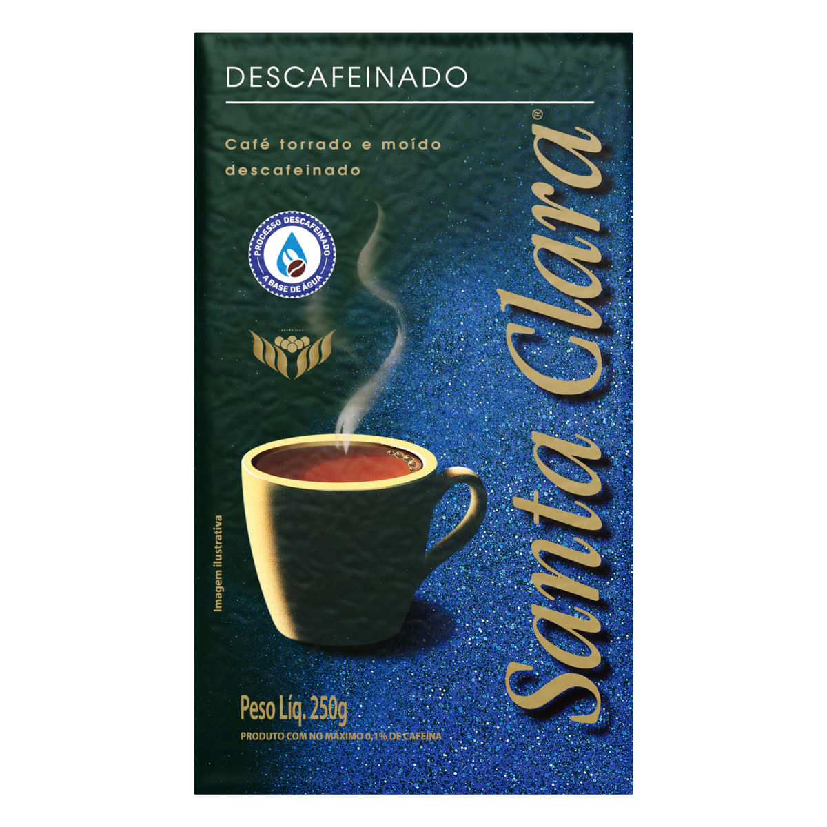 Café Santa Clara Vácuo Descafeinado 250g