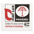 Fósforo Fiat Lux Pinheiro c/ 10 Caixas