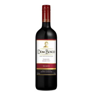 Vinho Nacional Dom Bosco Tinto Suave 750ml