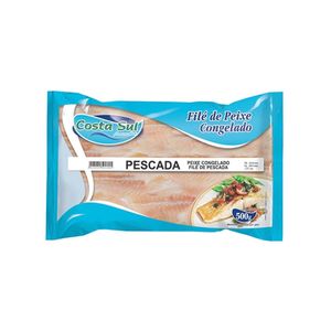 Filé de Peixe Pescada Costa Sul Congelado 500g