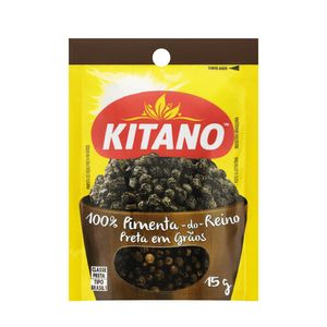 Pimenta-do-Reino Preta em Grãos Kitano 15g