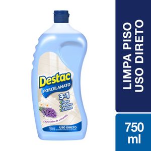 Limpa Piso Destac para Pisos Porcelanato Cerâmica Lavanda e Alfazema750ml