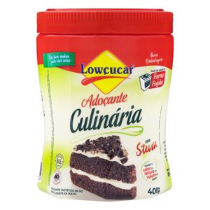 Adoçante em Pó Lowçucar Culinária 400g