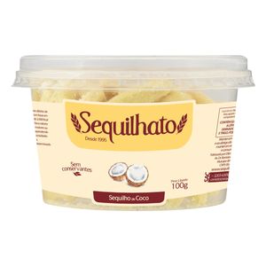 Biscoito Sequilho de Coco Sequilhato Pouch 100g
