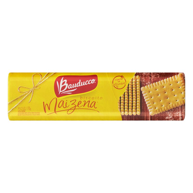 Biscoito Maizena Bauducco 170g, Biscoito Doce