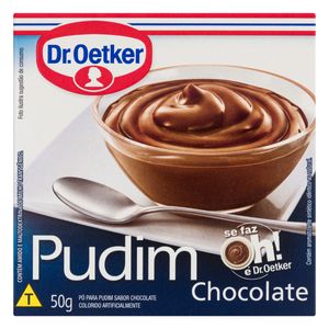 Pó para Pudim Dr.Oetker Chocolate Caixa 50g