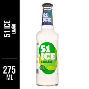 Bebida Mista Alcoólica Gaseificada 51 Ice Limão Long Neck 275ml