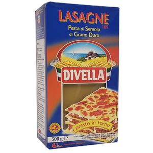 Massa para Lasanha Divella N.109 500g