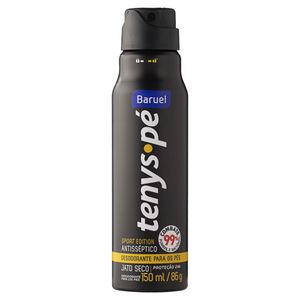 Desodorante p/ Pés Tenys Pé Baruel  Jato Seco Sport Edition Frasco 150ml