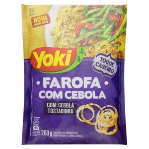 Farofa de Mandioca Yoki Cebola Pacote 200g