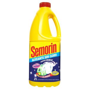 Alvejante Semorin p/ Roupas Brancas e Coloridas sem Cloro Frasco 2l