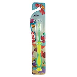 Escova Dental Green Infantil Macia Dino Adventure