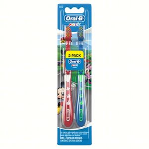 Escova Dental Oral-B Kids Mickey com 2 Unid