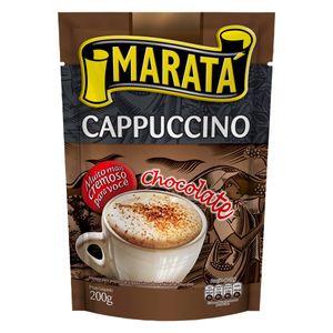 Cappuccino Solúvel Maratá Chocolate Sachê 200g
