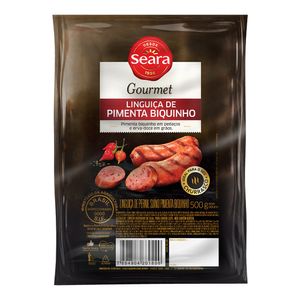 Linguiça com Pimenta Biquinho Seara Gourmet 500g
