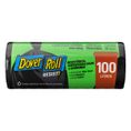 Saco p/ Lixo Dover Roll Resistente Preto 100 Litros c/ 10 Unid