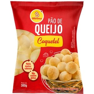 Pão de Queijo GBarbosa Coquetel 380g