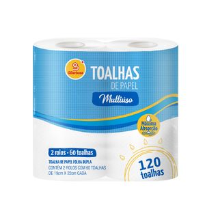 Papel Toalha GBarbosa c/ 2 Unid