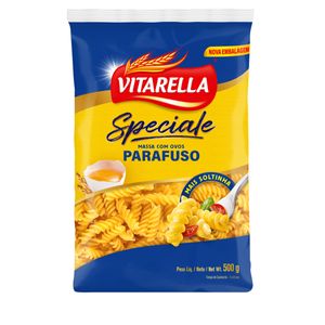 Macarrão Vitarella Parafuso c/ Ovos 500g