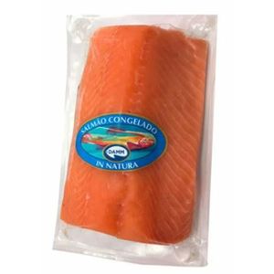 Filé de Peixe Salmão Damm Pedaço Congelago 125g
