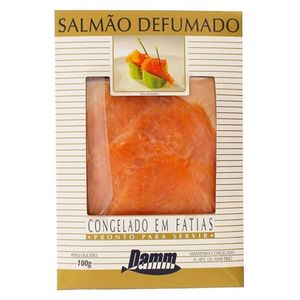 Salmão Damm Defumado Fatiado 80g