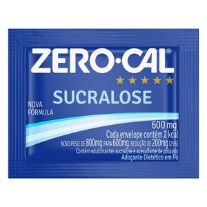 Adoçante em Pó Zero Cal Sucralose 30g Caixa com 50 Unid