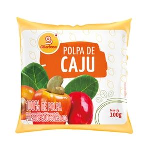 Polpa de Fruta GBarbosa Caju 100g