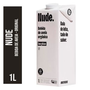 Bebida de Aveia Orgânica Nude sem Glúten Original 1l