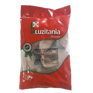 Peixe Tilápia Luzitania em Postas Congelado 800g